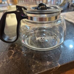 Mr. Coffee 4 Cup Carafe Glass  - Black LNC